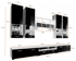 Picture of ASM Dorade Living Room Wall Unit Set Black/White