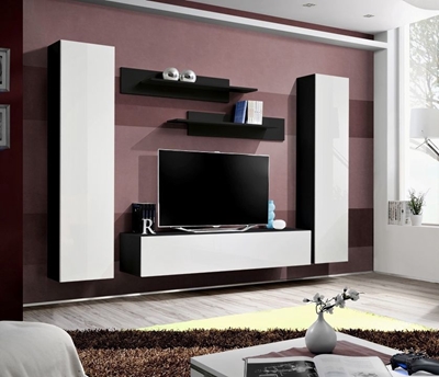 Picture of ASM Fly A1 Wall Unit White/Black