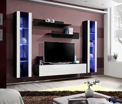 Picture of ASM Fly A2 Wall Unit White/Black