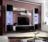 Show details for ASM Fly A3 Wall Unit Black/White