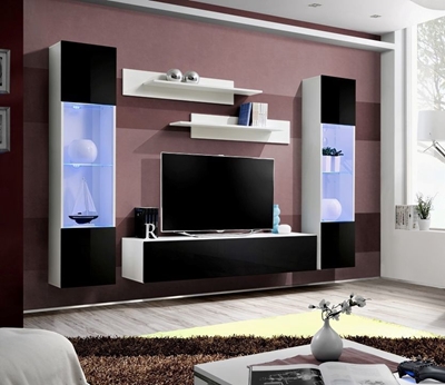 Picture of ASM Fly A3 Wall Unit Black/White