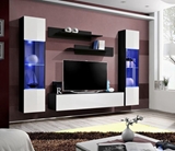 Show details for ASM Fly A3 Wall Unit White/Black