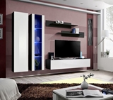 Show details for ASM Fly A4 Wall Unit White/Black