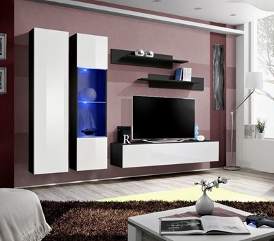 Picture of ASM Fly A5 Wall Unit White/Black
