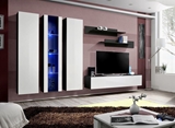 Show details for ASM Fly C4 Wall Unit White/Black