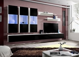 Show details for ASM Fly E2 Wall Unit Black/White