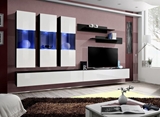 Show details for ASM Fly E2 Wall Unit White/Black