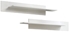 Picture of ASM Fly H Living Room Wall Unit Set Horizontal Glass White/White Gloss