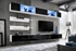 Picture of ASM Fly I LED Living Room Wall Unit Set Black/White