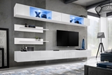 Show details for ASM Fly I Living Room Wall Unit Set LED White