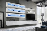 Show details for ASM Fly J2 Living Room Wall Unit Set White