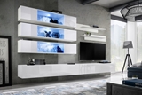 Show details for ASM Fly J3 Living Room Wall Unit Set White