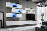 Show details for ASM Fly K3 Living Room Wall Unit Set White