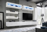 Show details for ASM Fly L2 Living Room Wall Unit Set White