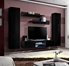 Picture of ASM Fly O1 Living Room Wall Unit Set Black