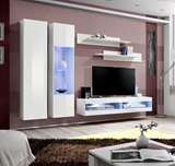 Show details for ASM Fly O10 Living Room Wall Unit Set White