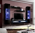 Picture of ASM Fly O13 Living Room Wall Unit Set Black