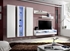 Picture of ASM Fly P14 Living Room Wall Unit Set White