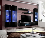 Show details for ASM Fly P3 Living Room Wall Unit Set Black