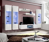 Show details for ASM Fly P3 Living Room Wall Unit Set White