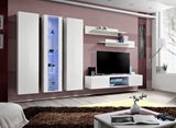 Show details for ASM Fly P4 Living Room Wall Unit Set White