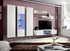 Picture of ASM Fly P5 Living Room Wall Unit Set White