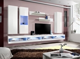 Show details for ASM Fly Q10 Living Room Wall Unit Set White