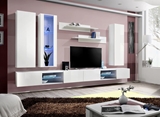 Show details for ASM Fly Q4 Living Room Wall Unit Set White