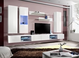 Show details for ASM Fly Q5 Living Room Wall Unit Set White