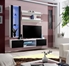 Picture of ASM Fly S2 Living Room Wall Unit Set Black/White