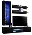 Picture of ASM Fly S2 Living Room Wall Unit Set Black