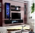 Picture of ASM Fly S2 Living Room Wall Unit Set Black