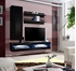 Picture of ASM Fly S4 Living Room Wall Unit Set Black