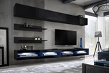 Show details for ASM Fly T1 Living Room Wall Unit Set Black