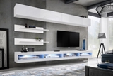 Show details for ASM Fly T1 Living Room Wall Unit Set White