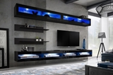 Show details for ASM Fly T2 Living Room Wall Unit Set Black