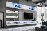 Show details for ASM Fly T3 Living Room Wall Unit Set White