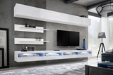 Show details for ASM Fly T4 Living Room Wall Unit Set White