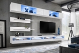 Show details for ASM Fly T6 Living Room Wall Unit Set White