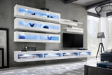 Show details for ASM Fly U2 Living Room Wall Unit Set White