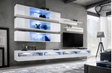 Show details for ASM Fly U6 Living Room Wall Unit Set White