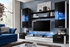 Picture of ASM Fresh Living Room Wall Unit Set Black/White