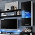 Picture of ASM Fresh Living Room Wall Unit Set Black/White