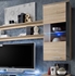 Picture of ASM Fresh Living Room Wall Unit Set Sonoma Oak/Graphite