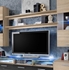 Picture of ASM Fresh Living Room Wall Unit Set Sonoma Oak/Graphite