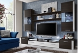 Show details for ASM Fresh Living Room Wall Unit Set Wenge/White