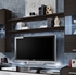 Picture of ASM Fresh Living Room Wall Unit Set Wenge/White