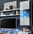 Picture of ASM Fresh Living Room Wall Unit Set White/Black