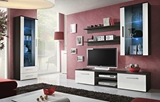 Show details for ASM Galino F Wall Unit Wenge/White Gloss