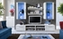 Picture of ASM Galino G Living Room Wall Unit Set White Mat